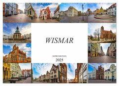 Wismar Impressionen (Wandkalender 2025 DIN A2 quer), CALVENDO Monatskalender - Calvendo;Meutzner, Dirk