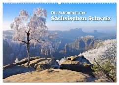 Die Schönheit der Sächsischen Schweiz (Wandkalender 2025 DIN A2 quer), CALVENDO Monatskalender - Calvendo;LianeM