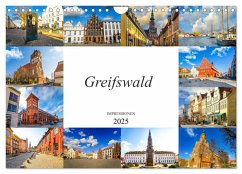 Greifswald Impressionen (Wandkalender 2025 DIN A4 quer), CALVENDO Monatskalender - Calvendo;Meutzner, Dirk