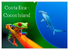 Costa Rica - Cocos Island (Wandkalender 2025 DIN A2 quer), CALVENDO Monatskalender