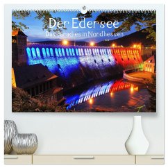 Der Edersee - Das Paradies in Nordhessen (hochwertiger Premium Wandkalender 2025 DIN A2 quer), Kunstdruck in Hochglanz - Calvendo;Ornamentum, Partum