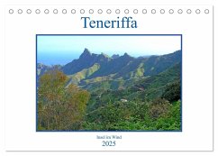 Teneriffa - Insel im Wind (Tischkalender 2025 DIN A5 quer), CALVENDO Monatskalender