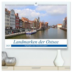 Landmarken der Ostsee (hochwertiger Premium Wandkalender 2025 DIN A2 quer), Kunstdruck in Hochglanz