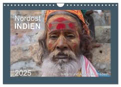 Nordost INDIEN Assam und Arunachal Pradesh (Wandkalender 2025 DIN A4 quer), CALVENDO Monatskalender - Calvendo;Bergermann, Manfred