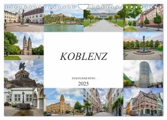 Koblenz Stadtansichten (Wandkalender 2025 DIN A4 quer), CALVENDO Monatskalender