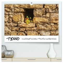 Tenno - Landschaft zwischen Trentino und Gardasee (hochwertiger Premium Wandkalender 2025 DIN A2 quer), Kunstdruck in Hochglanz - Calvendo;Männel studio-fifty-five, Ulrich