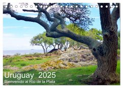 Uruguay - Bienvenido al Río de la Plata (Tischkalender 2025 DIN A5 quer), CALVENDO Monatskalender - Calvendo;Ruhm Mannheim, Günter