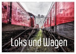 Loks und Wagen (Wandkalender 2025 DIN A2 quer), CALVENDO Monatskalender - Calvendo;8, Dock