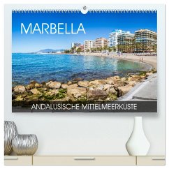 Marbella - andalusische Mittelmeerküste (hochwertiger Premium Wandkalender 2025 DIN A2 quer), Kunstdruck in Hochglanz - Calvendo;Thoermer, Val