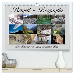 Bergell - Bergaglia (hochwertiger Premium Wandkalender 2025 DIN A2 quer), Kunstdruck in Hochglanz