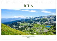 RILA - Unbeschreibliche Landschaft (Wandkalender 2025 DIN A3 quer), CALVENDO Monatskalender