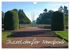 Düsseldorfer Nordpark (Wandkalender 2025 DIN A4 quer), CALVENDO Monatskalender - Calvendo;Schimon, Claudia