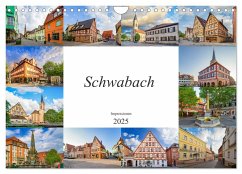 Schwabach Impressionen (Wandkalender 2025 DIN A4 quer), CALVENDO Monatskalender