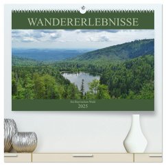 Wandererlebnisse im Bayrischen Wald (hochwertiger Premium Wandkalender 2025 DIN A2 quer), Kunstdruck in Hochglanz - Calvendo;Janke, Andrea