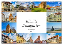 Ribnitz Damgarten Impressionen (Wandkalender 2025 DIN A2 quer), CALVENDO Monatskalender
