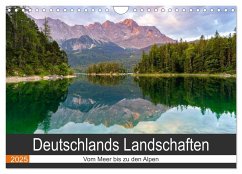 Deutschlands Landschaften - Vom Meer bis zu den Alpen (Wandkalender 2025 DIN A4 quer), CALVENDO Monatskalender - Calvendo;Hartmann, Torsten