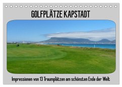 Golfplätze Kapstadt (Tischkalender 2025 DIN A5 quer), CALVENDO Monatskalender