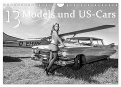 13 Models & US-Cars (Wandkalender 2025 DIN A4 quer), CALVENDO Monatskalender - Calvendo;Kolbe dex-photography, Detlef