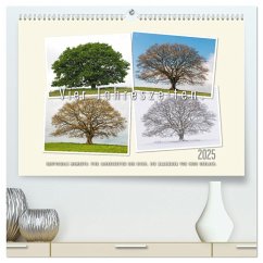 Vier Jahreszeiten der Eiche. (hochwertiger Premium Wandkalender 2025 DIN A2 quer), Kunstdruck in Hochglanz - Calvendo;Gerlach, Ingo