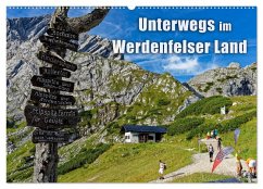 Unterwegs im Werdenfelser Land (Wandkalender 2025 DIN A2 quer), CALVENDO Monatskalender