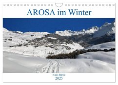 AROSA im Winter (Wandkalender 2025 DIN A4 quer), CALVENDO Monatskalender