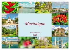 Martinique - karibische Schönheit (Wandkalender 2025 DIN A2 quer), CALVENDO Monatskalender - Calvendo;Schwarze, Nina