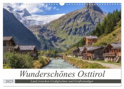 Wunderschönes Osttirol (Wandkalender 2025 DIN A3 quer), CALVENDO Monatskalender