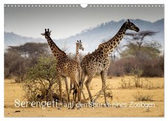 Serengeti - auf den Spuren eines Zoologen (Wandkalender 2025 DIN A3 quer), CALVENDO Monatskalender