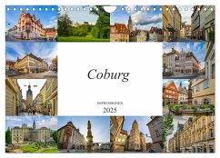 Coburg Impressionen (Wandkalender 2025 DIN A4 quer), CALVENDO Monatskalender