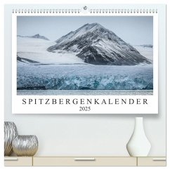 Spitzbergenkalender (hochwertiger Premium Wandkalender 2025 DIN A2 quer), Kunstdruck in Hochglanz - Calvendo;Worm, Sebastian