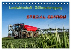 Landwirtschaft - Gülleausbringung (Tischkalender 2025 DIN A5 quer), CALVENDO Monatskalender