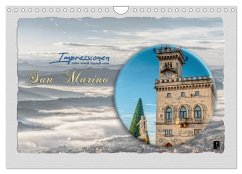 Impressionen - von und rund um San Marino (Wandkalender 2025 DIN A4 quer), CALVENDO Monatskalender - Calvendo;HC Bittermann, Photograph