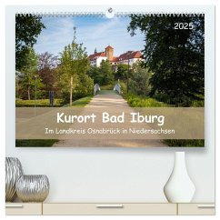 Kurort Bad Iburg (hochwertiger Premium Wandkalender 2025 DIN A2 quer), Kunstdruck in Hochglanz