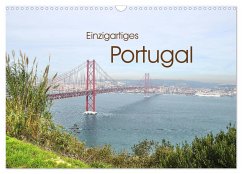 Einzigartiges Portugal (Wandkalender 2025 DIN A3 quer), CALVENDO Monatskalender