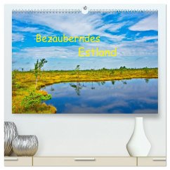 Bezauberndes Estland (hochwertiger Premium Wandkalender 2025 DIN A2 quer), Kunstdruck in Hochglanz - Calvendo;Plastron Pictures, Lost