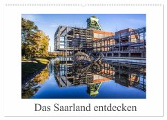 Das Saarland entdecken (Wandkalender 2025 DIN A2 quer), CALVENDO Monatskalender