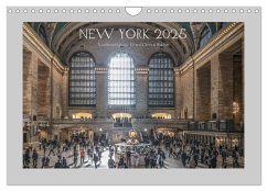 New York ¿ Von Brooklyn zur Grand Central Station (Wandkalender 2025 DIN A4 quer), CALVENDO Monatskalender