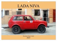 LADA NIVA - Russlands Dauer-Läufer (Wandkalender 2025 DIN A2 quer), CALVENDO Monatskalender - Calvendo;Löwis of Menar, Henning von