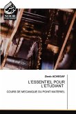 L¿ESSENTIEL POUR L¿ETUDIANT