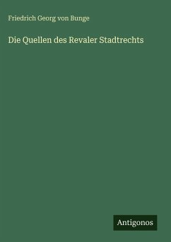 Cover Die Quellen des Revaler Stadtrechts