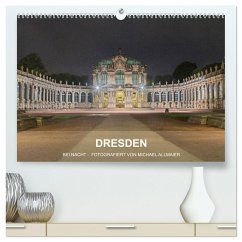 Dresden - fotografiert von Michael Allmaier (hochwertiger Premium Wandkalender 2025 DIN A2 quer), Kunstdruck in Hochglanz