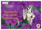 GEOclick Lernkalender: Steckbriefe einheimischer Schmetterlinge (Wandkalender 2025 DIN A2 quer), CALVENDO Monatskalender