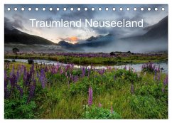 Traumland Neuseeland (Tischkalender 2025 DIN A5 quer), CALVENDO Monatskalender - Calvendo;Alicke, Björn