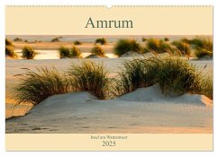 Amrum Insel am Wattenmeer (Wandkalender 2025 DIN A2 quer), CALVENDO Monatskalender