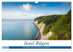 Insel Rügen - Die Küste von Sellin bis Kap Arkona (Wandkalender 2025 DIN A3 quer), CALVENDO Monatskalender