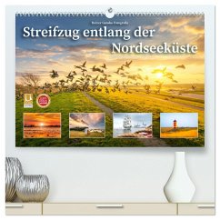 Streifzug entlang der Nordseeküste (hochwertiger Premium Wandkalender 2025 DIN A2 quer), Kunstdruck in Hochglanz
