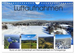 Luftaufnahmen rund um den Ochsenkopf (Wandkalender 2025 DIN A4 quer), CALVENDO Monatskalender