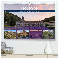 Provence, der sinnliche Süden Frankreichs (hochwertiger Premium Wandkalender 2025 DIN A2 quer), Kunstdruck in Hochglanz