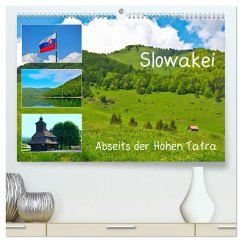 Slowakei - Abseits der Hohen Tatra (hochwertiger Premium Wandkalender 2025 DIN A2 quer), Kunstdruck in Hochglanz