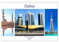 Dubai - Stadt der Superlative (Wandkalender 2025 DIN A4 quer), CALVENDO Monatskalender - Calvendo;Schwarze, Nina